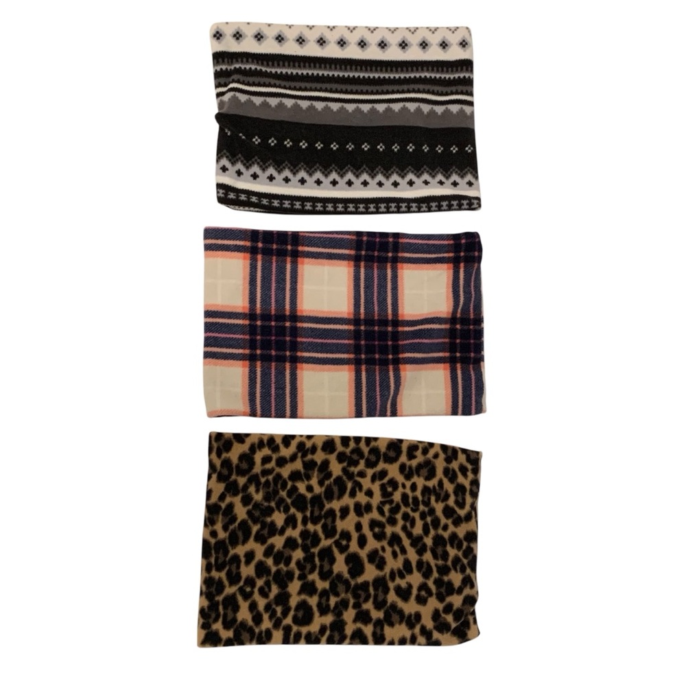 Patterned Performance Fleece Infinity Scarf For W… - image 1